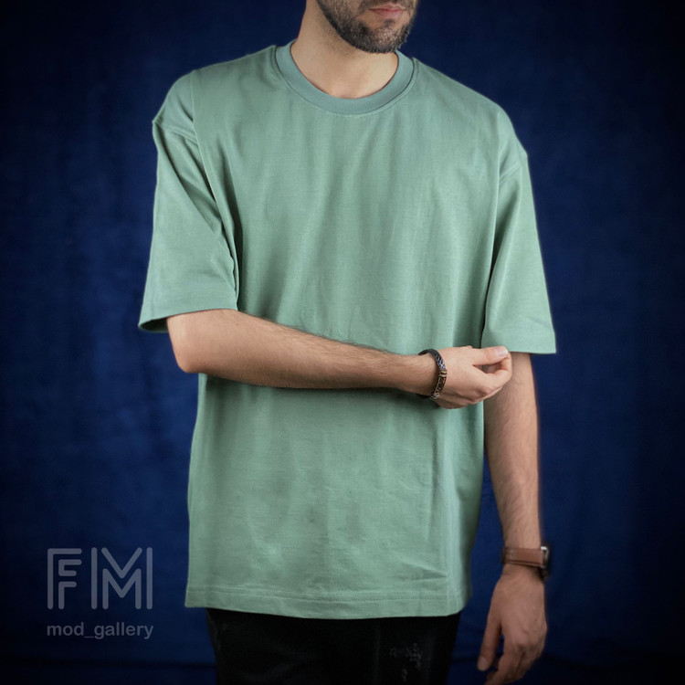 تیشرت Basic سبز پاستیلی