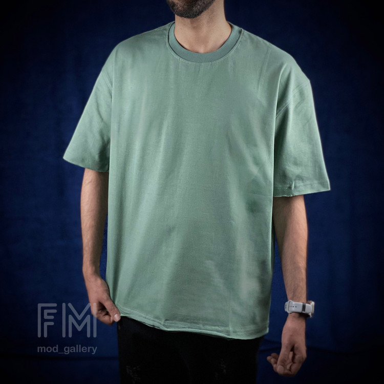 تیشرت Basic سبز پاستیلی